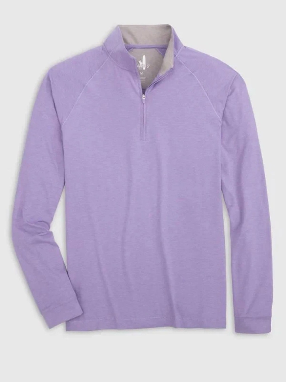 NWT $118 johnnie-O Freeborne Performance 1/4 Zip Pullover Mens In tulip XS